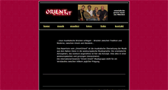 Desktop Screenshot of orientorient.de
